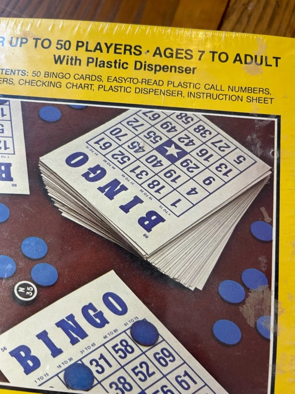 1981 Bingo Deluxe 50-Card Game Set - NWT - Picture 2 of 7